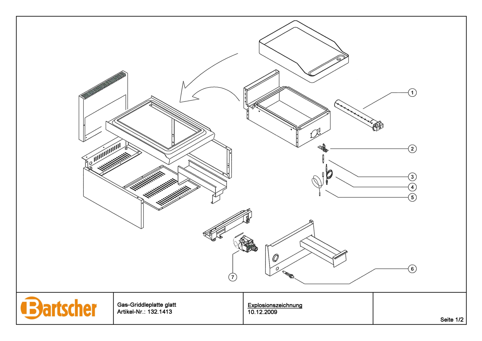 Bartscher 1321413 User Manual