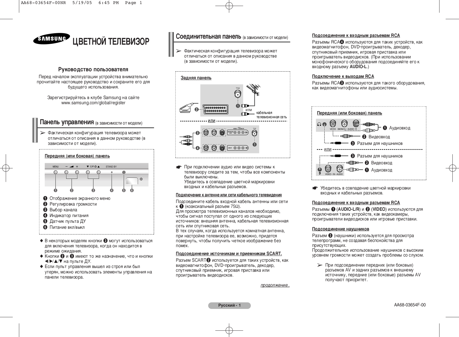 Samsung CS-21K30MHQ, CS-21K10MHQ, CS-15K30MJQ User Manual