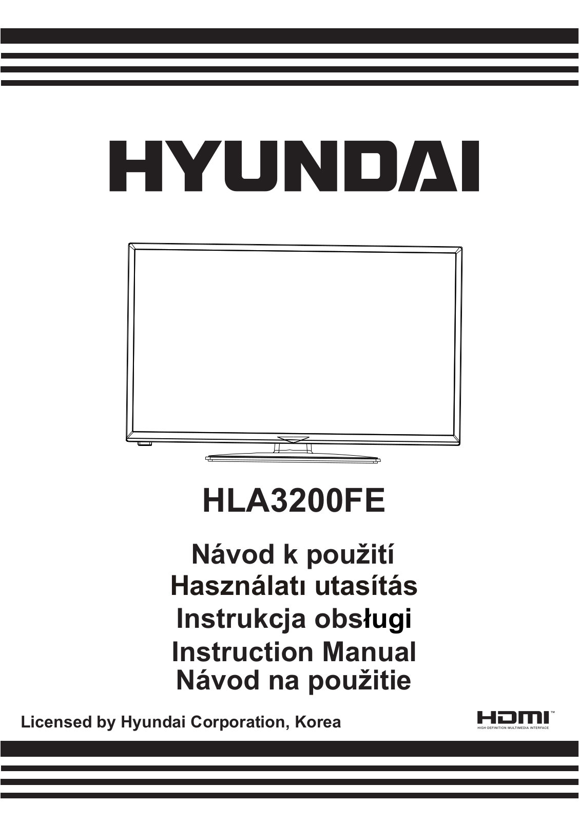 Hyundai HLA 3200 FE User Manual