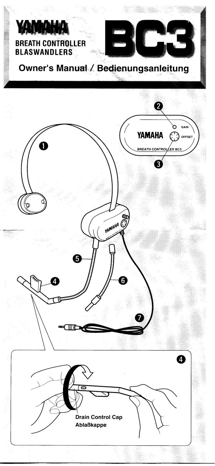 Yamaha BC3 User Manual