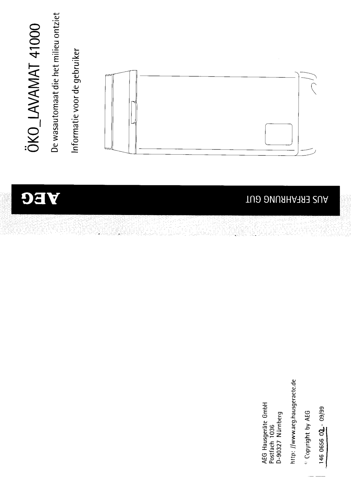 AEG LAVAMAT 41000 User Manual