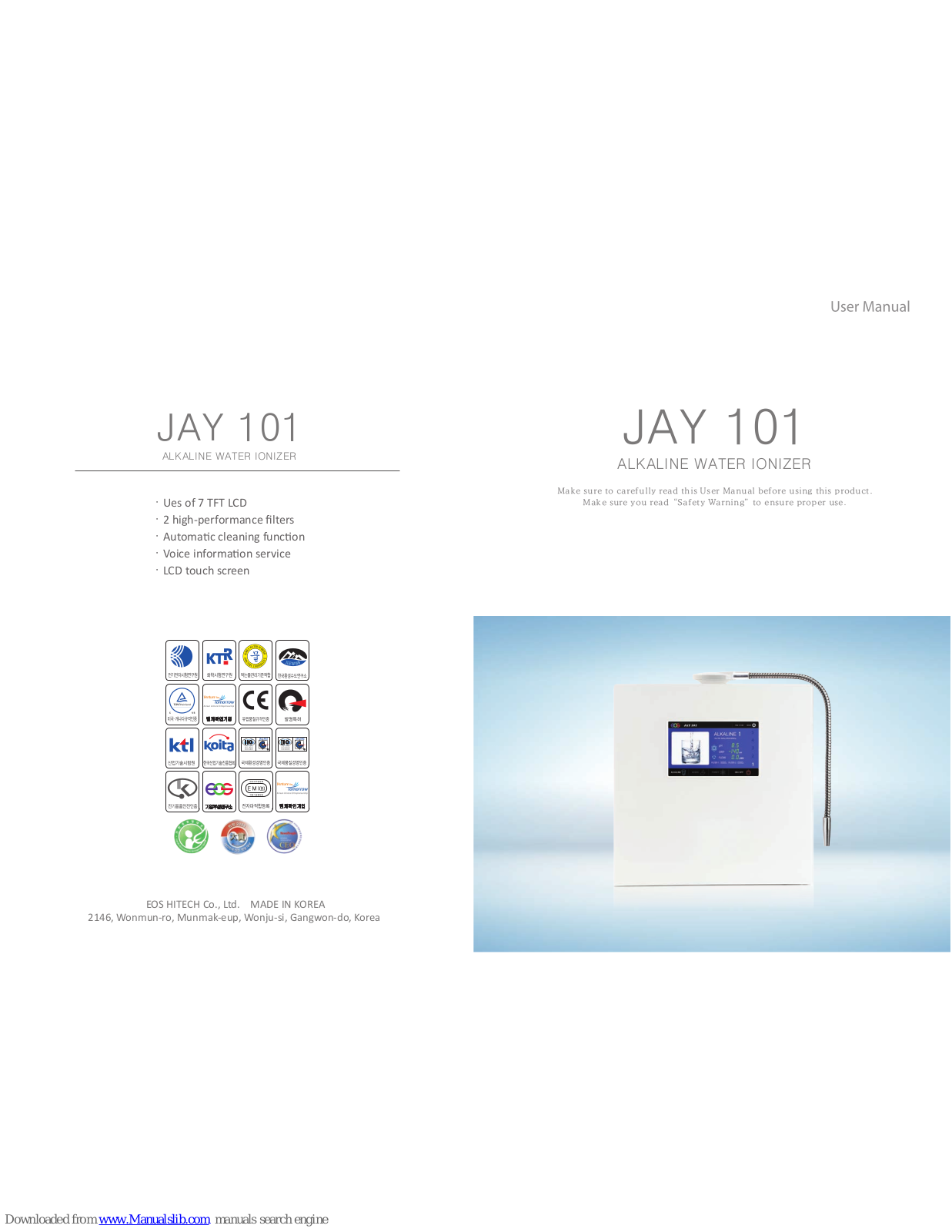 EOS Hitech JAY 101 User Manual