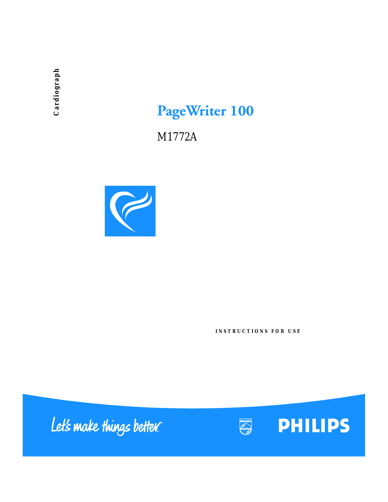 Philips PageWriter 100 User manual