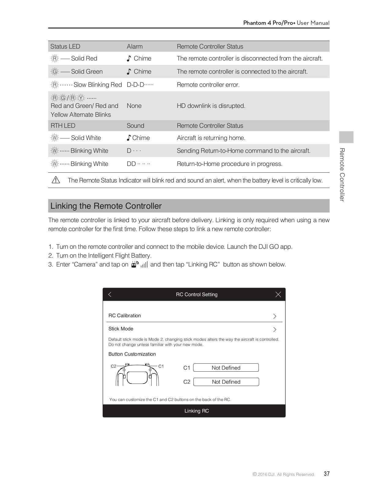 SZ DJI TECHNOLOGY WM331A1609 User Manual