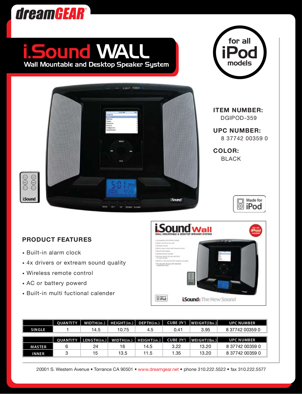 Isound WALL User Manual