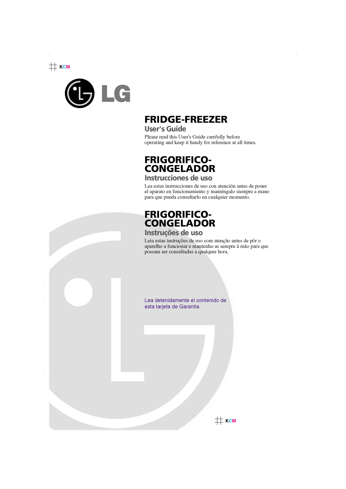 LG GC-409GTPA User Manual