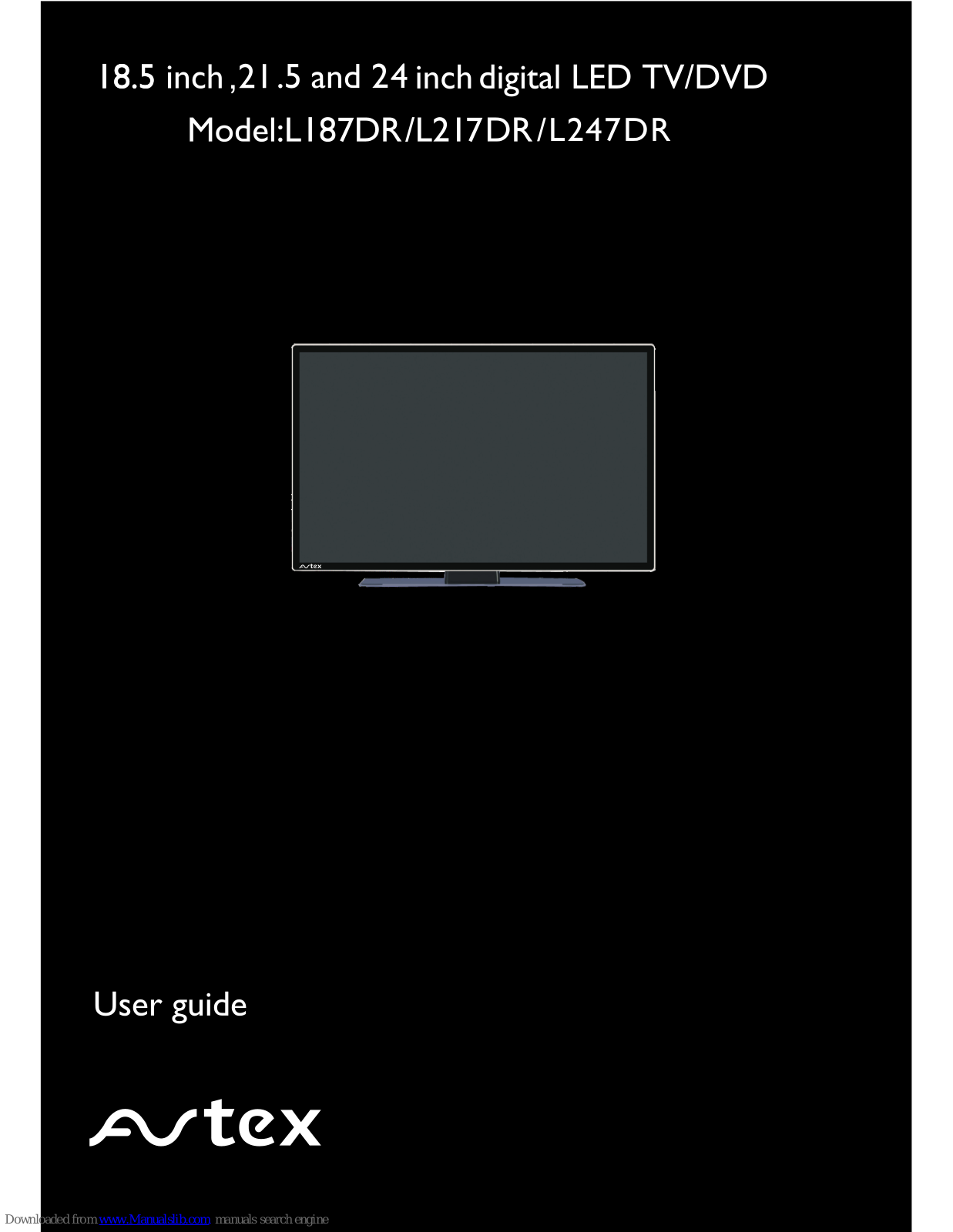Avtex L187DR, L217DR, L247DR, L186DR, L216DR User Manual - ManualMachine.com