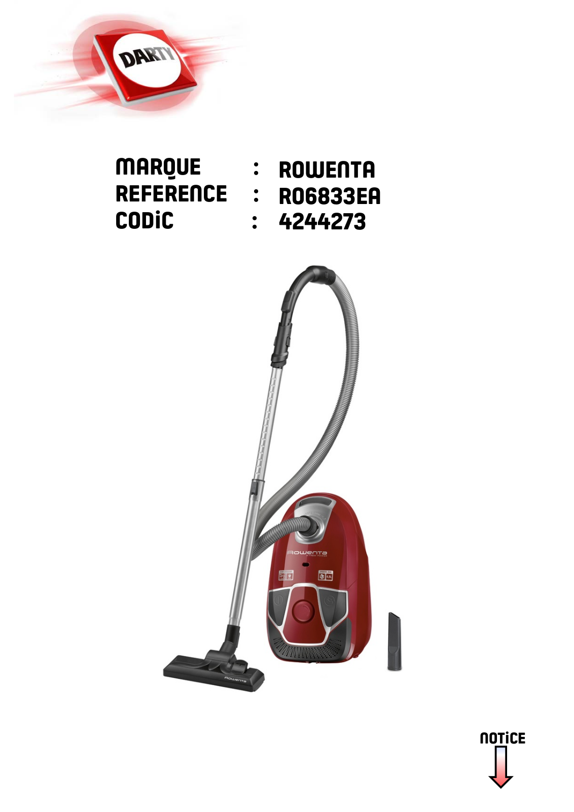 ROWENTA RO6833EA User Manual