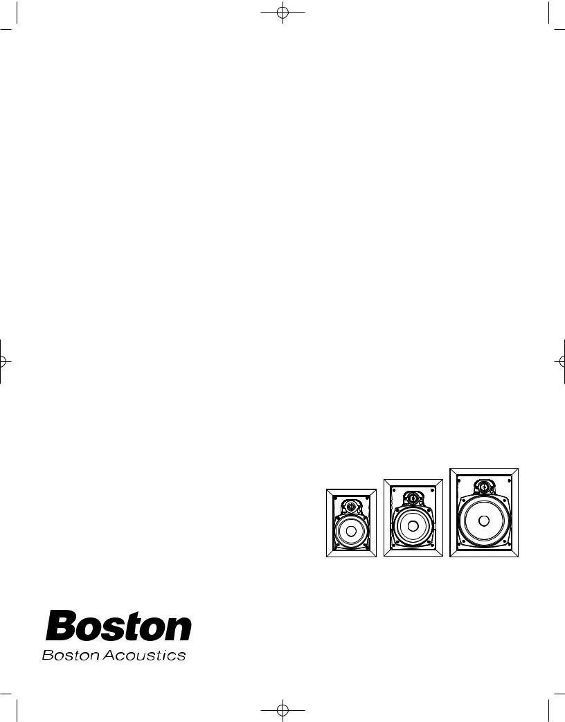 Boston Acoustics DSI480, DSI460, DSI450 User Manual