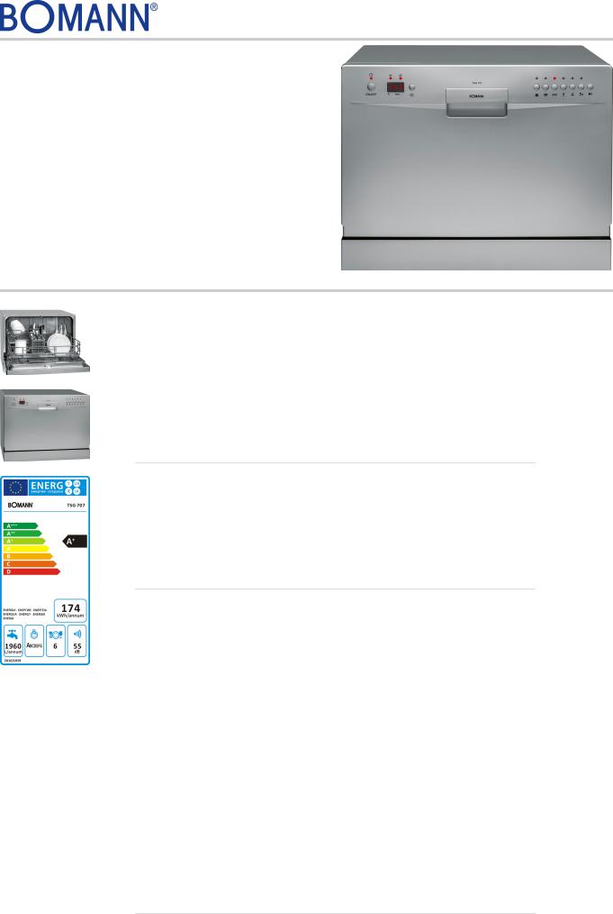 Bomann TSG 707 Product Information