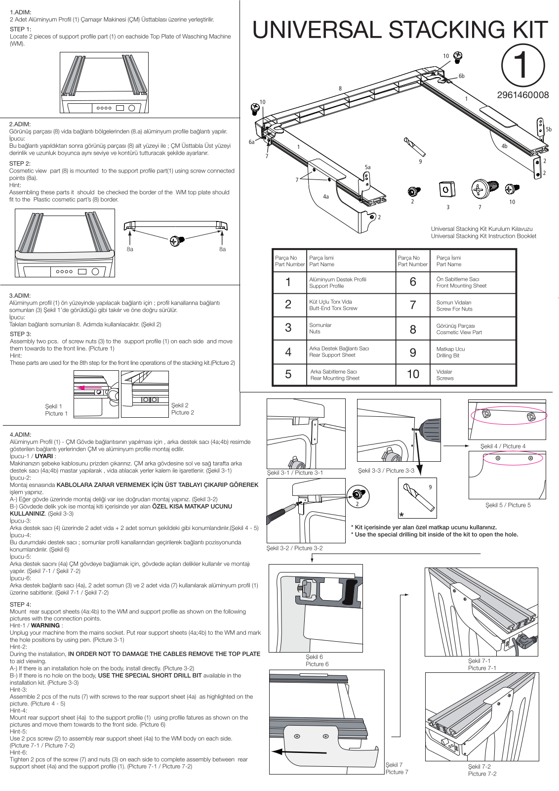 Smeg KITSPXL User manual