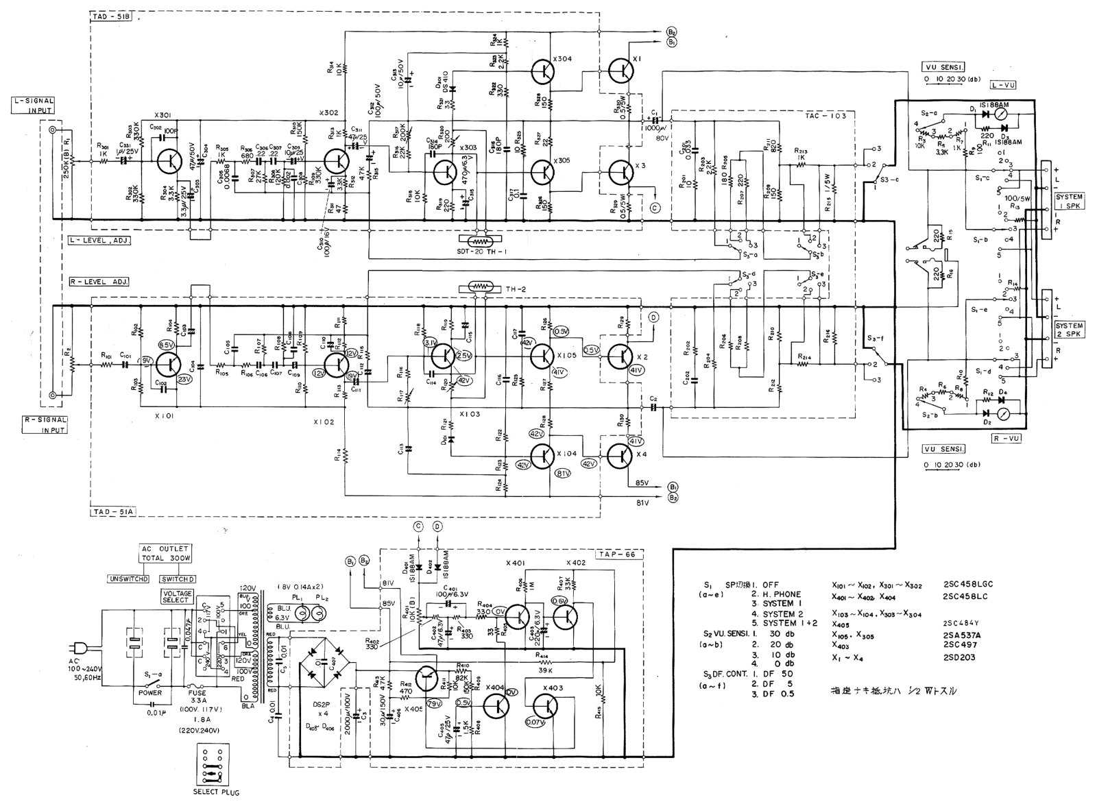 JVC MCM-5111 Schematic