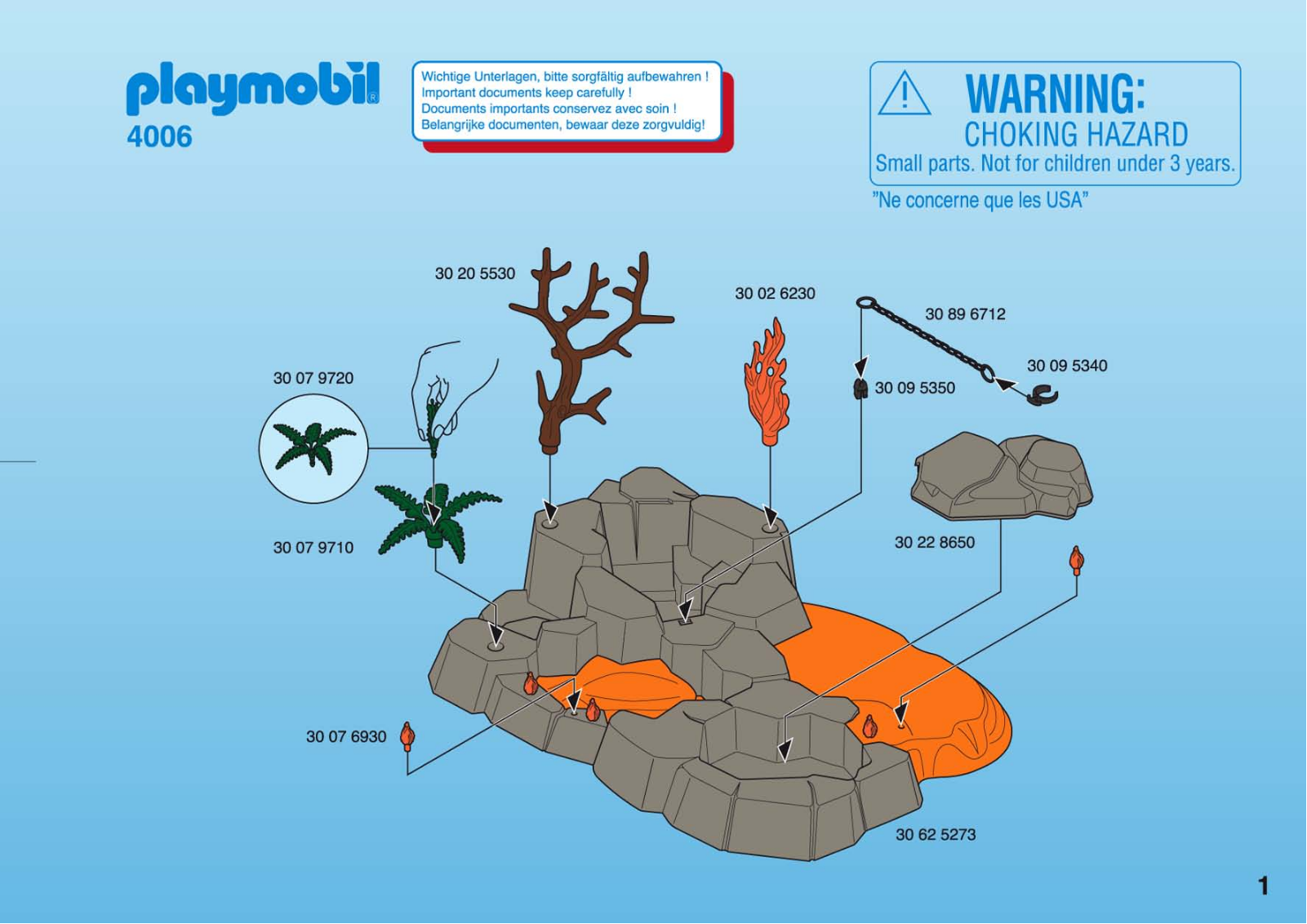 Playmobil 4006 Instructions