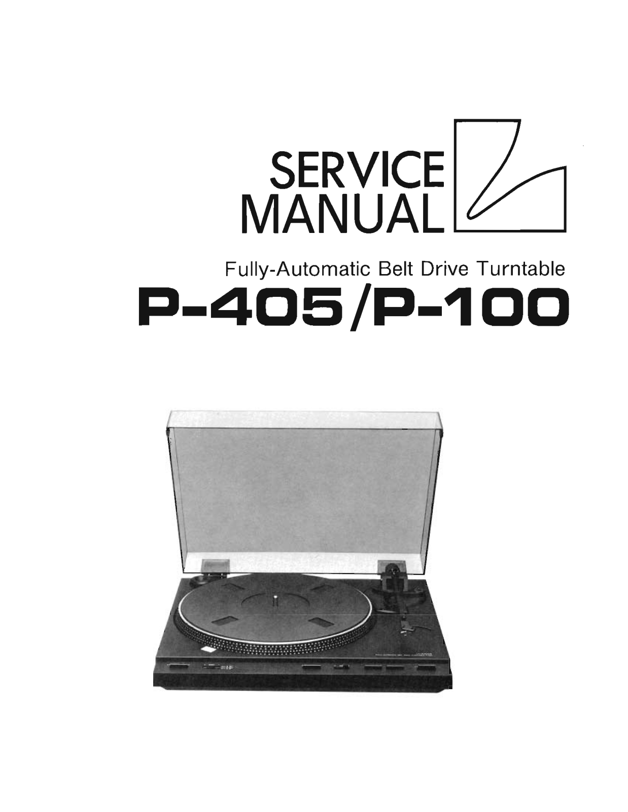 Luxman P-100 Service Manual