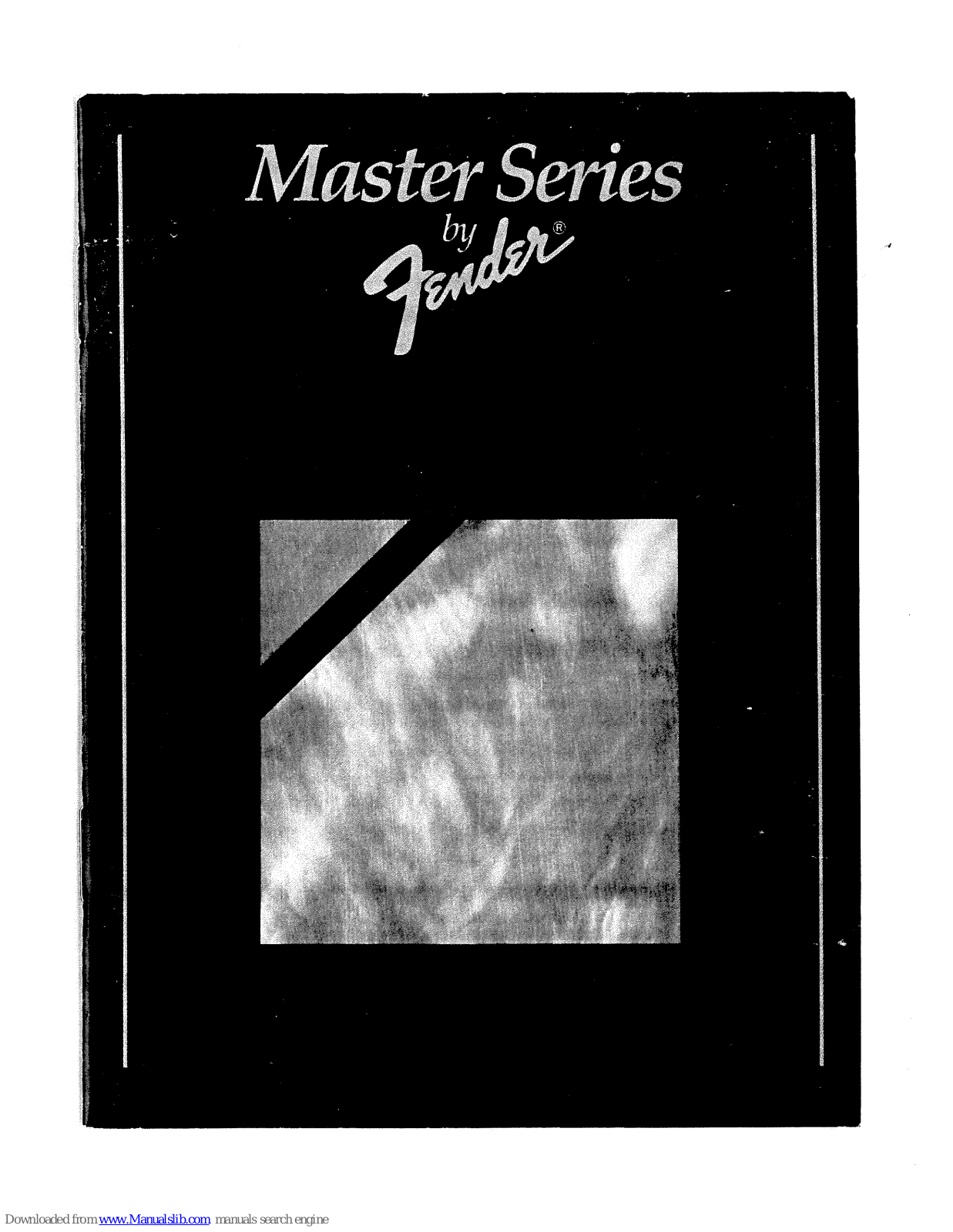 Fender ESPRIT, Master Flame, Master D'Aquisto, Master Espirit User Manual