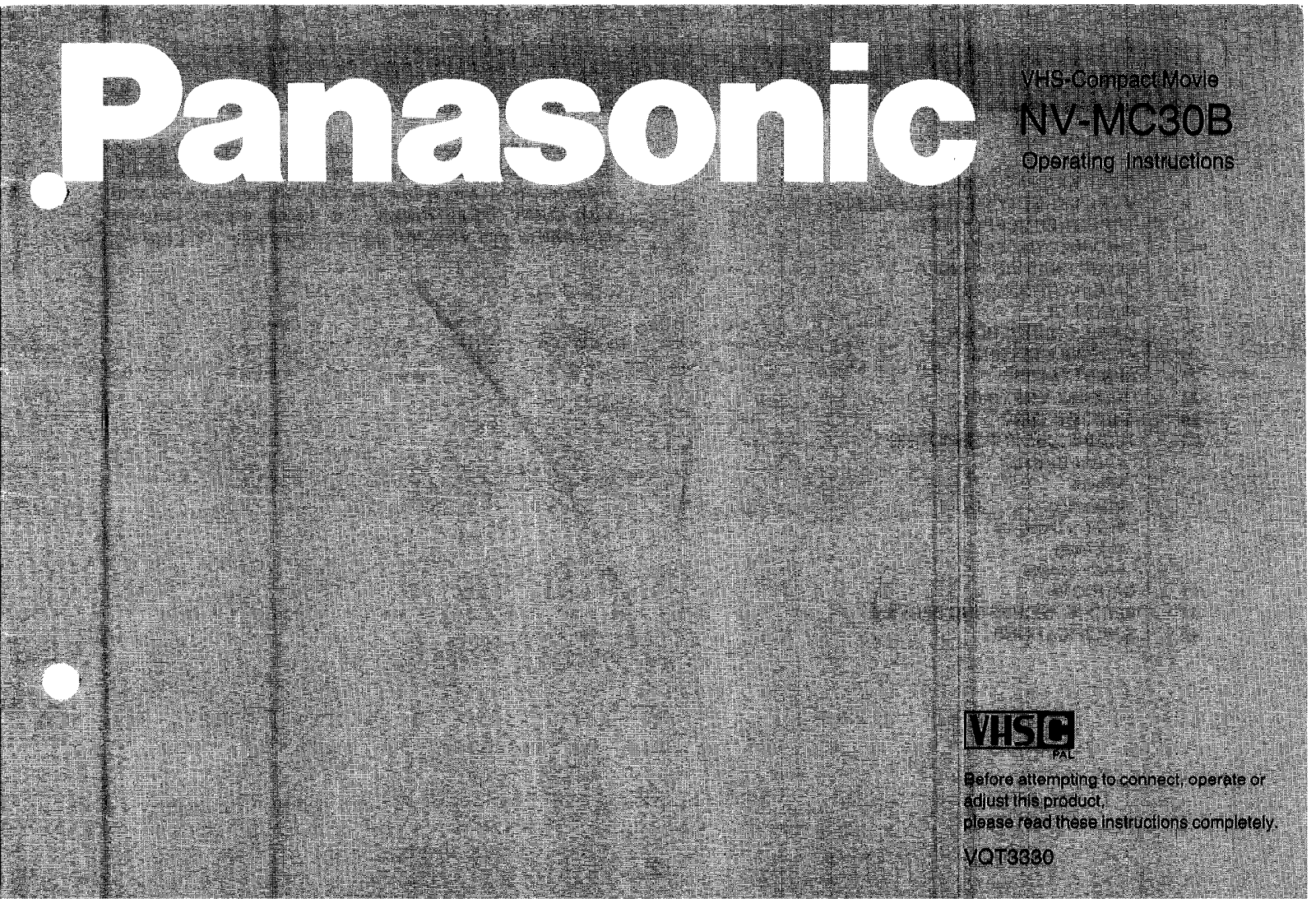 Panasonic NVMC30 User Manual