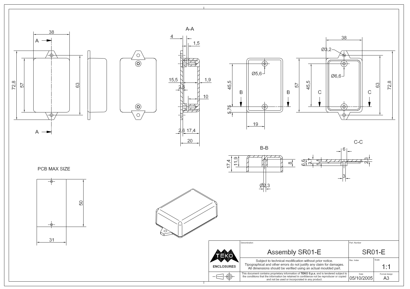 TEKO SR01-E.7 Datasheet - ManualMachine.com