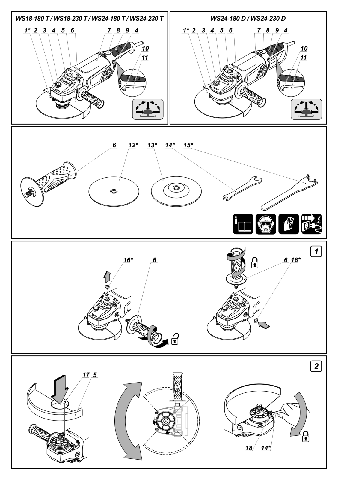 DWT WS24-230 D, WS24-230 T User Manual