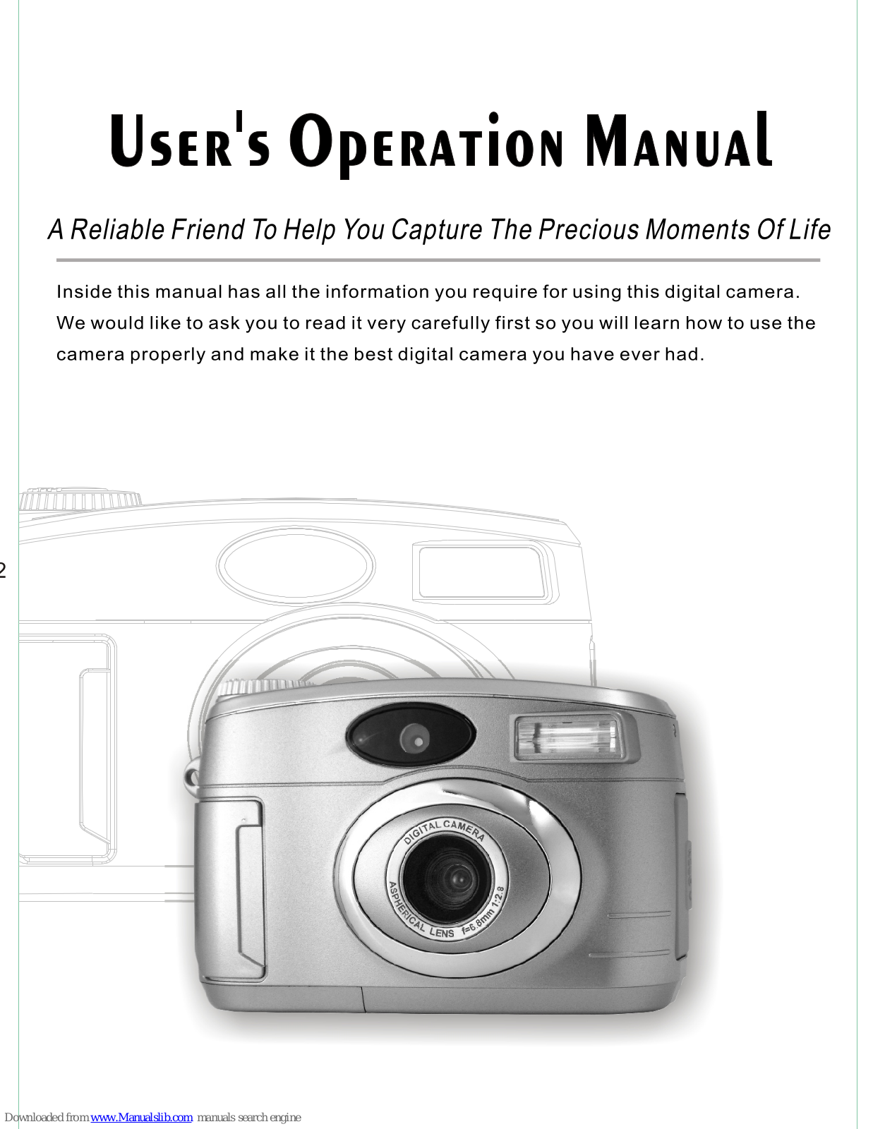 CONCORD 3120, EYEQ 3120 - COVER, Eye-Q 3120 AF User's Operation Manual