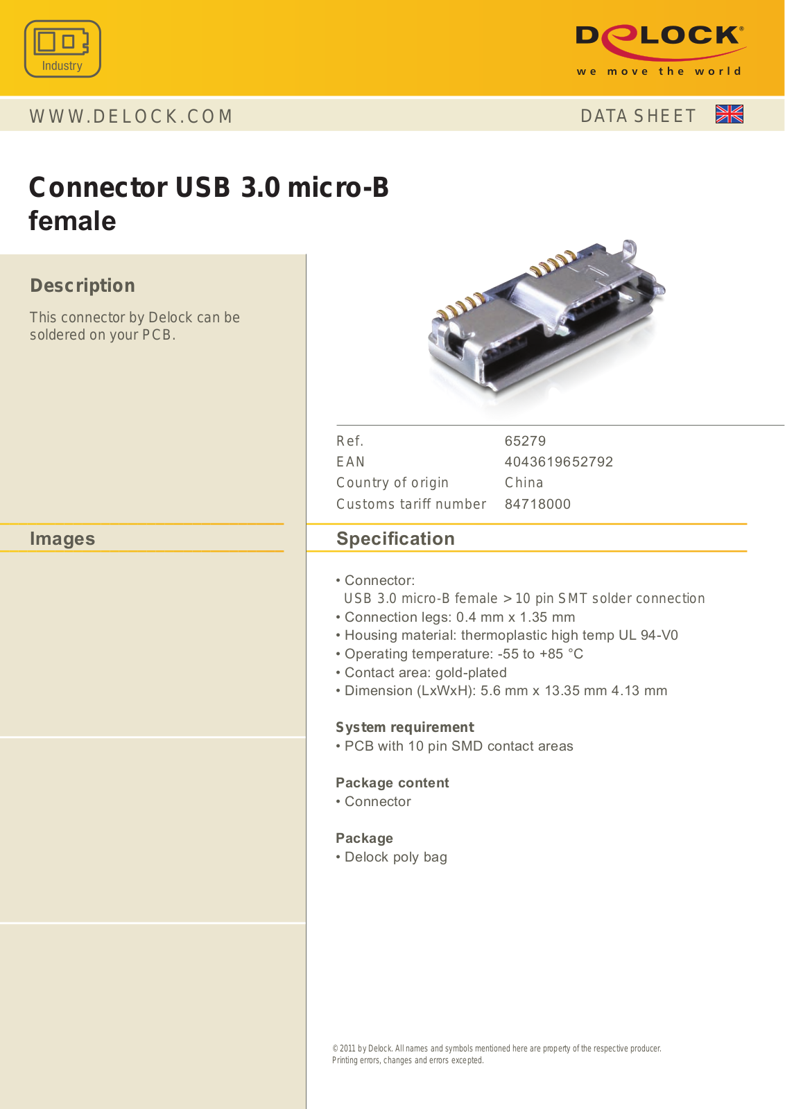 DeLOCK 65279 User Manual