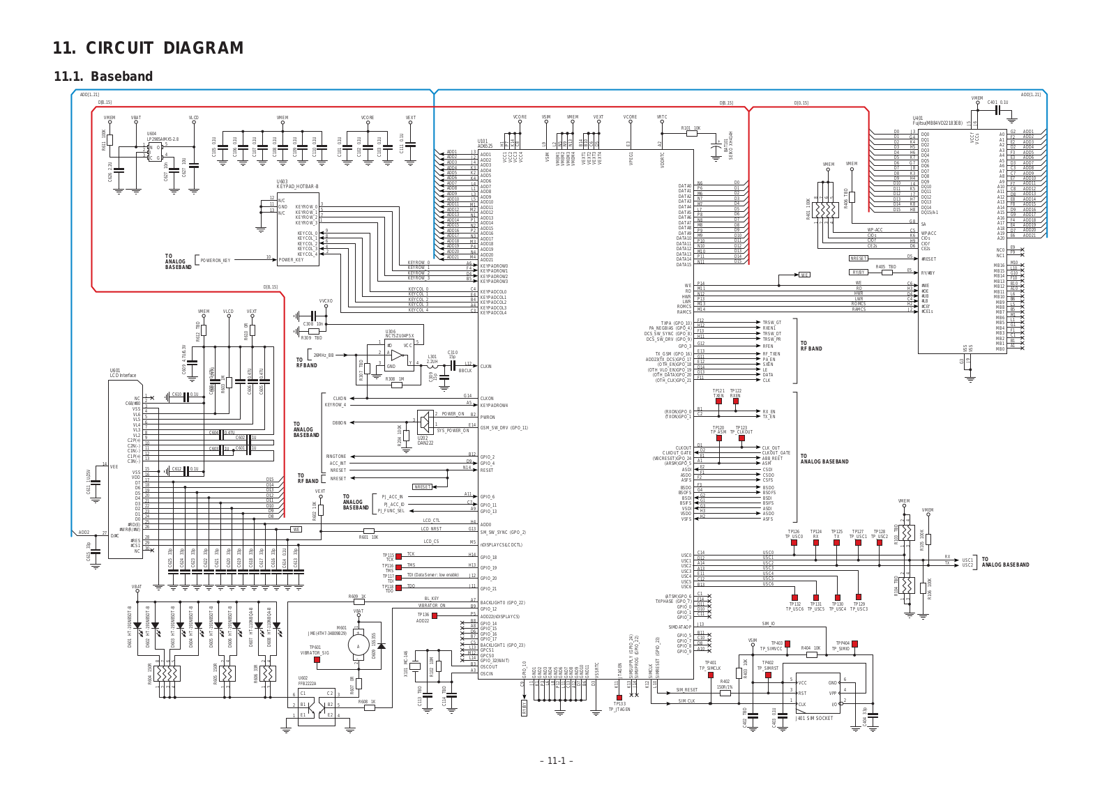 Panasonic EB-A100 Schematics