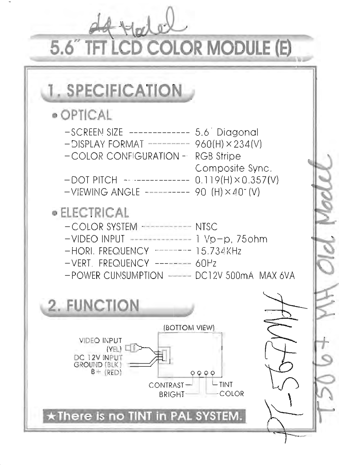 Power Acoustik PT-567 Owners Manual