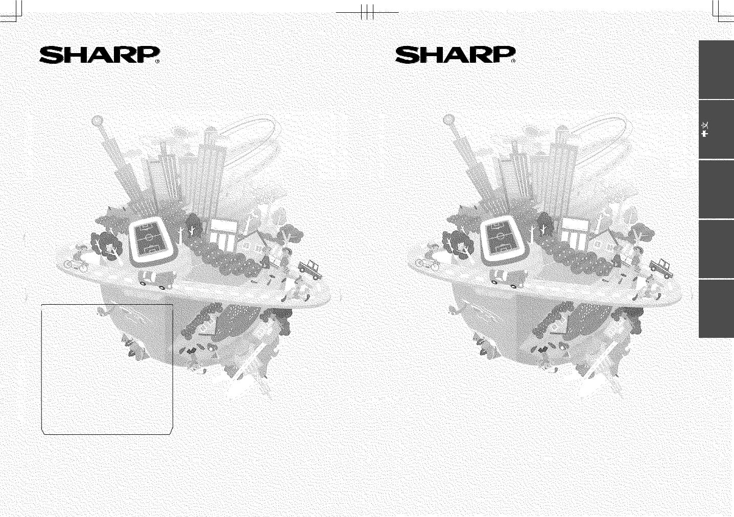 SHARP 14D1-G, 14D1-S User Manual