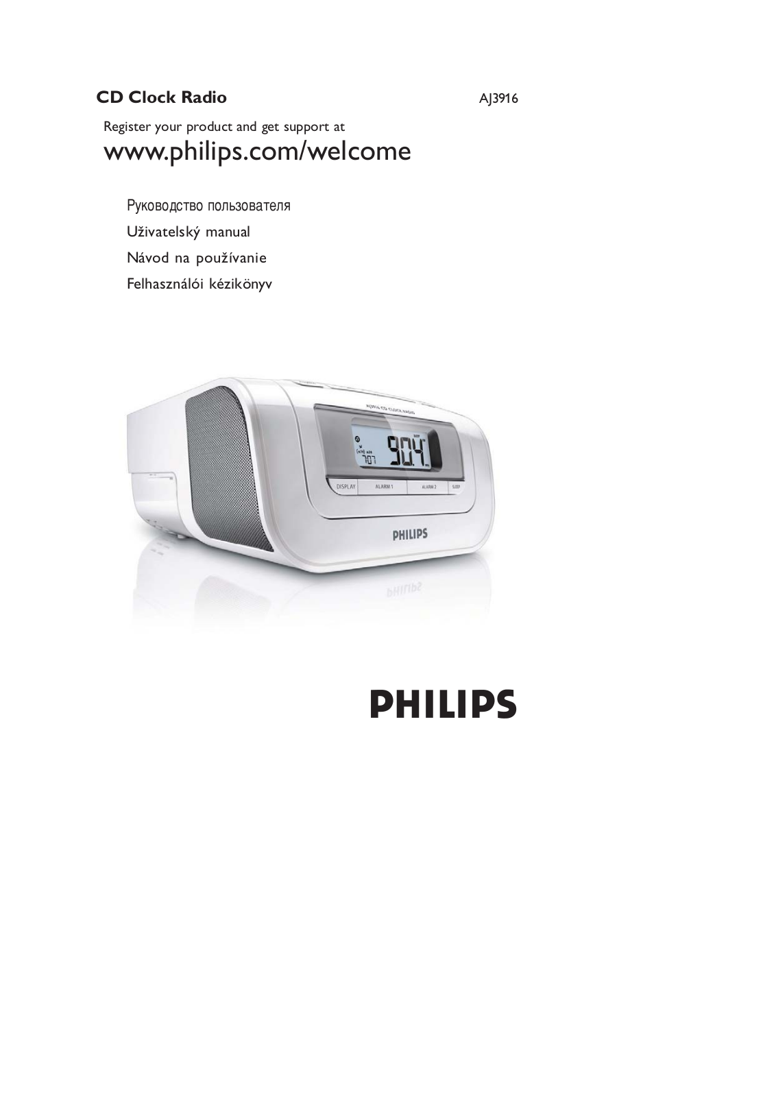 Philips AJ3916 User Manual