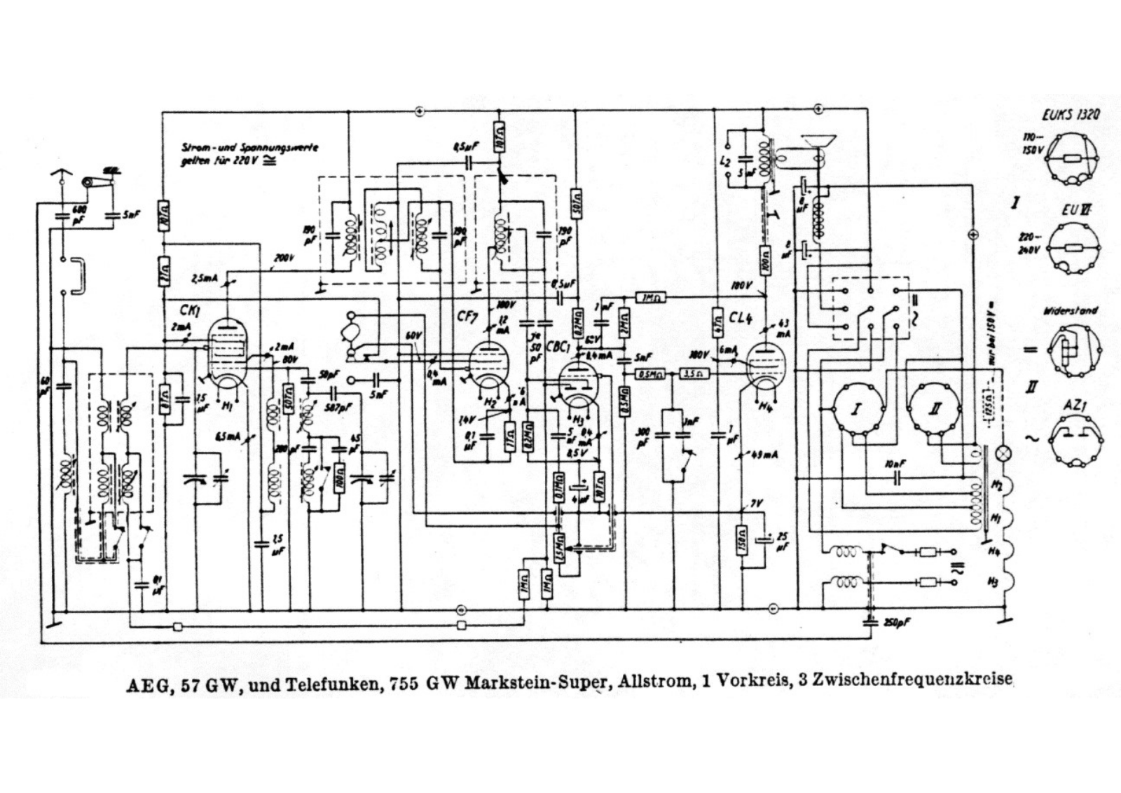 Telefunken 755GW Schematic - ManualMachine.com