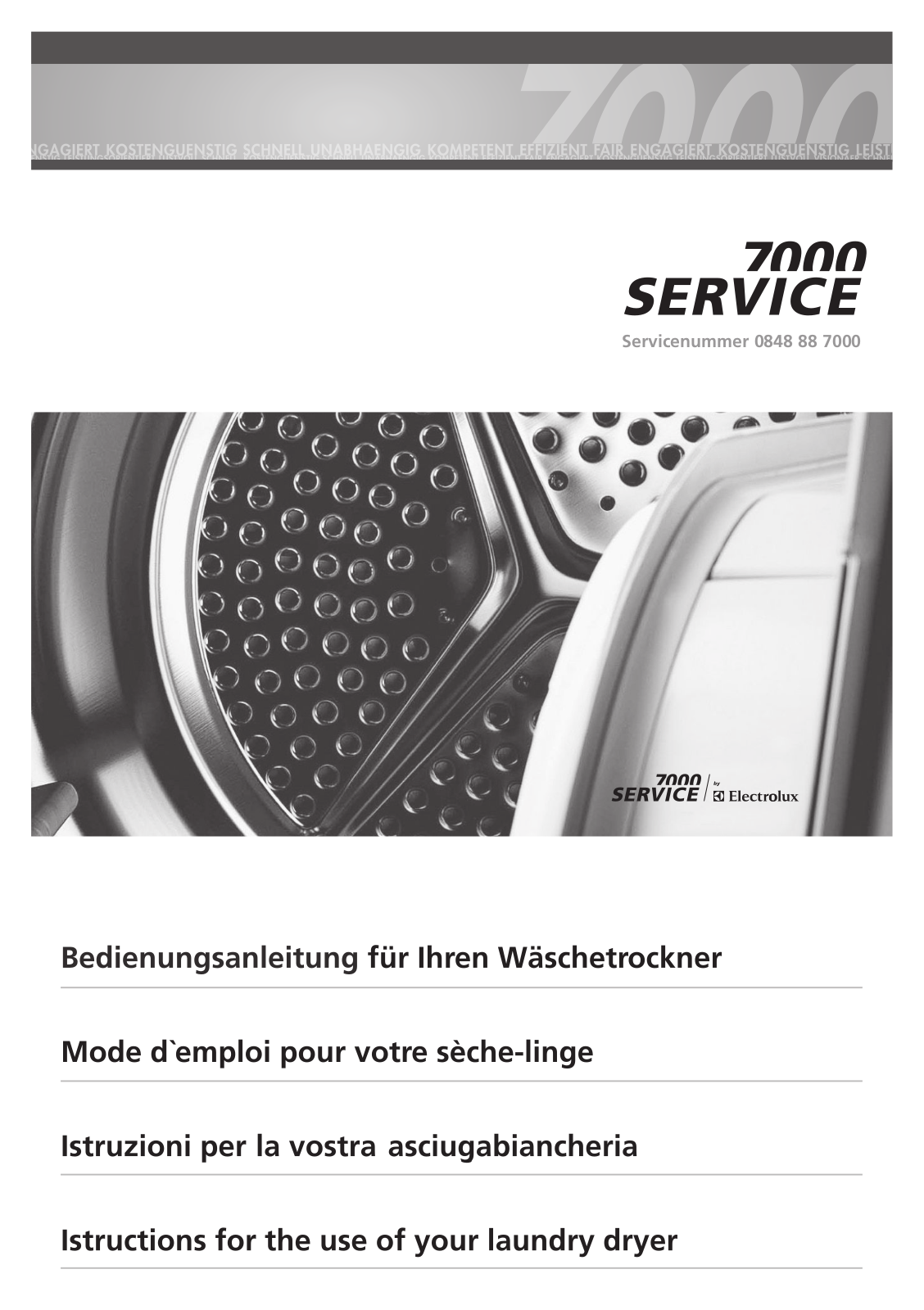 Electrolux EW7HL81W4 User Manual