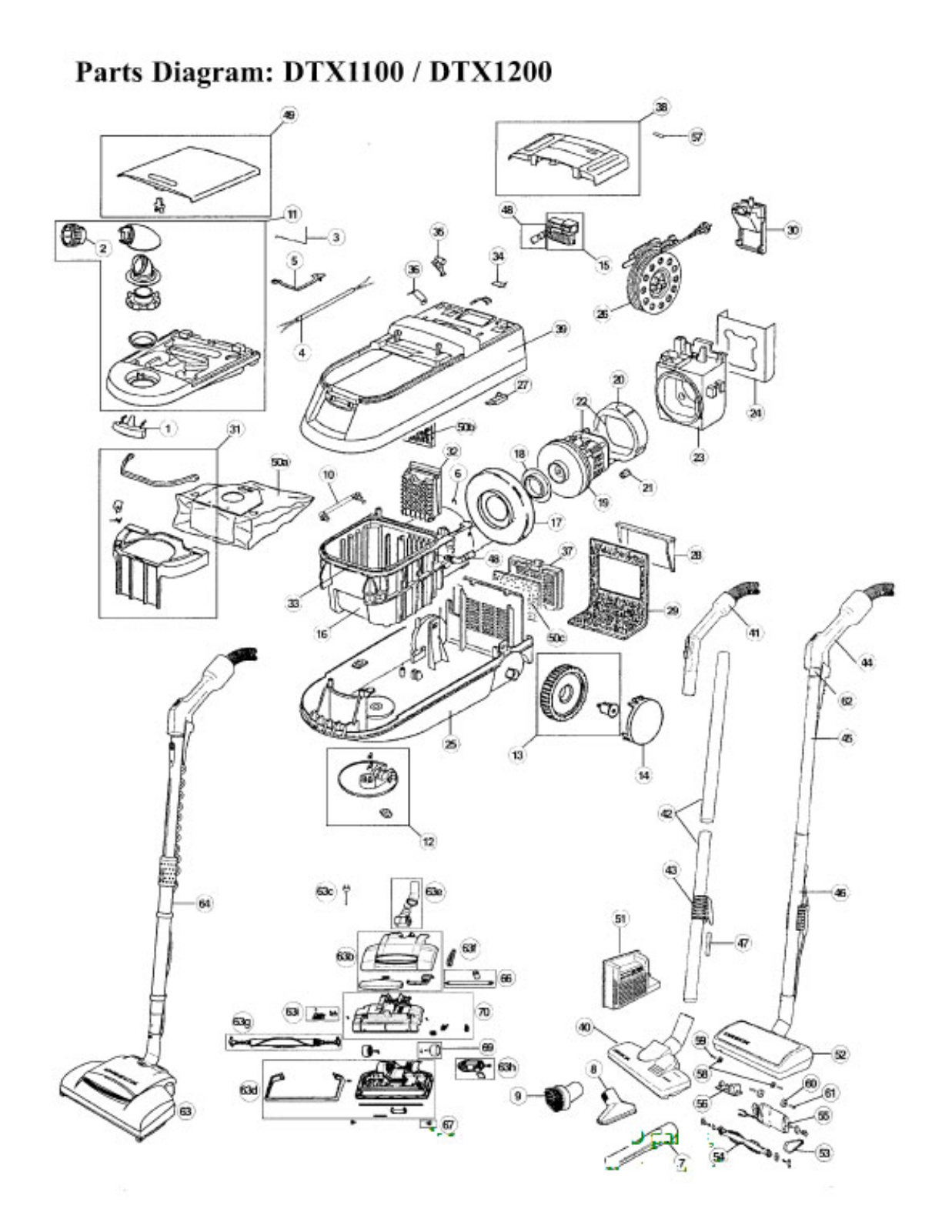 Oreck Dtx1100, Dtx1200 Owner's Manual