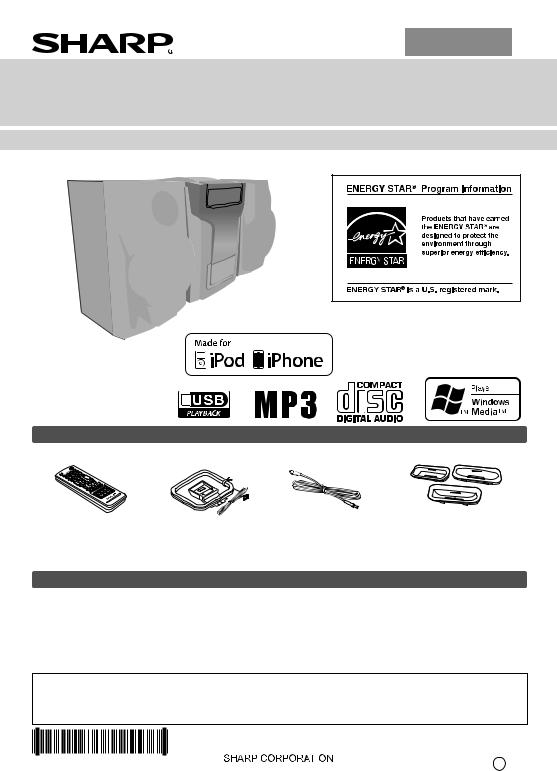Sharp CD-DH950P User Manual