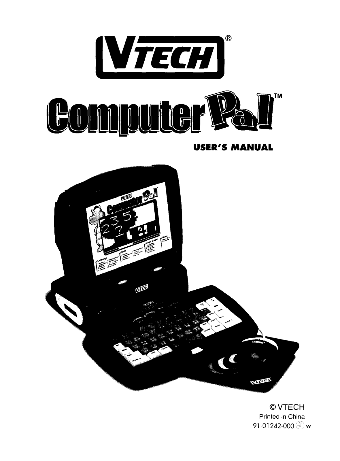 Vtech COMPUTER PAL User Manual