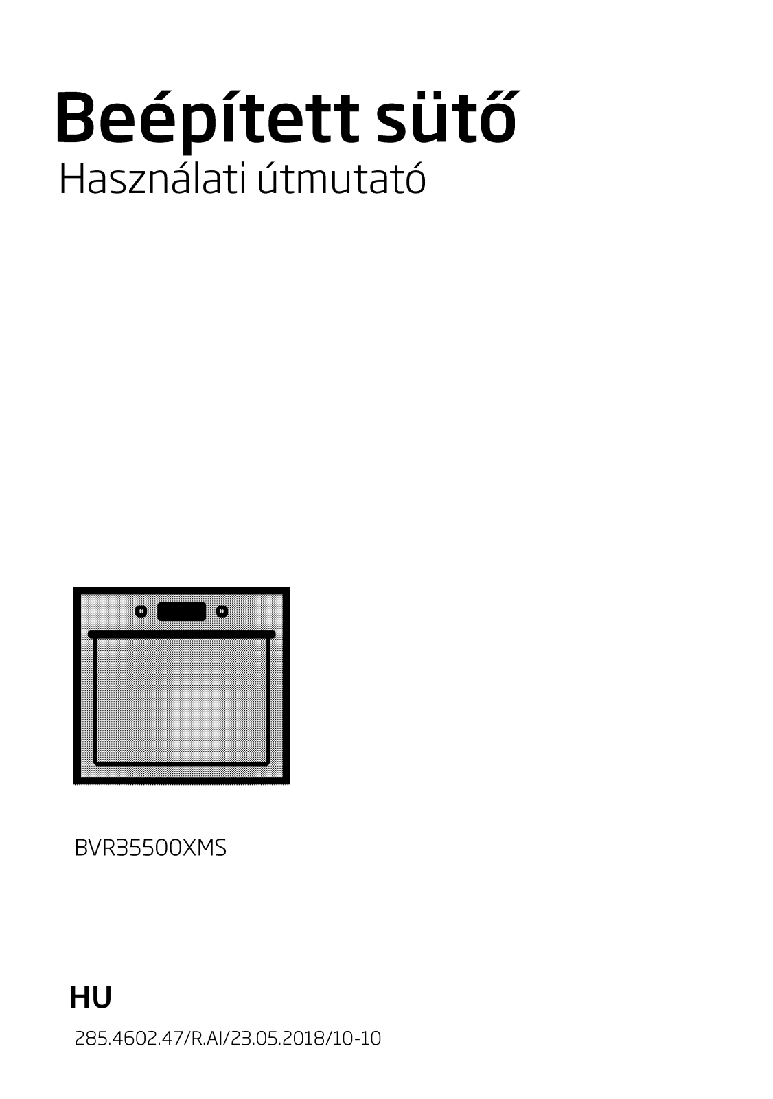 Beko BVR35500XMS User manual