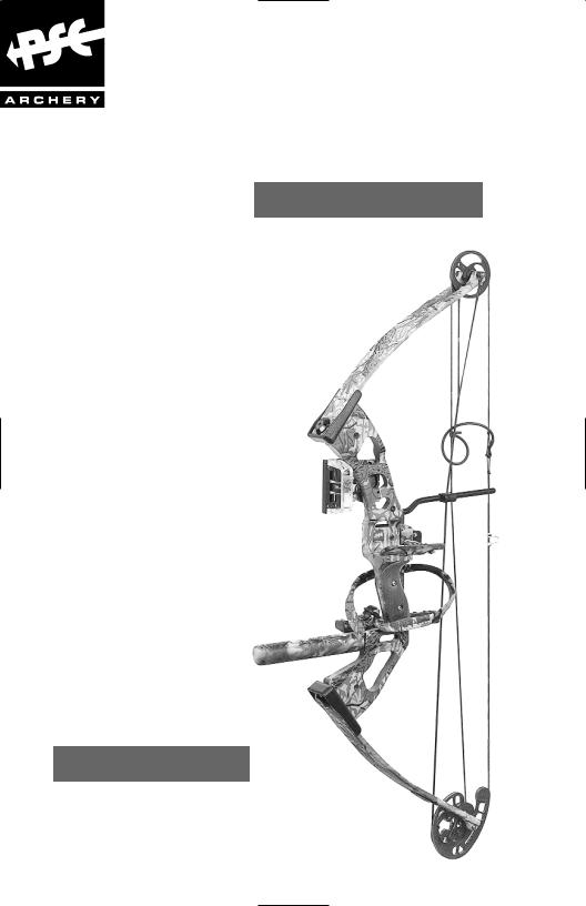 Pse archery 2001 COMPOUND BOW Manual