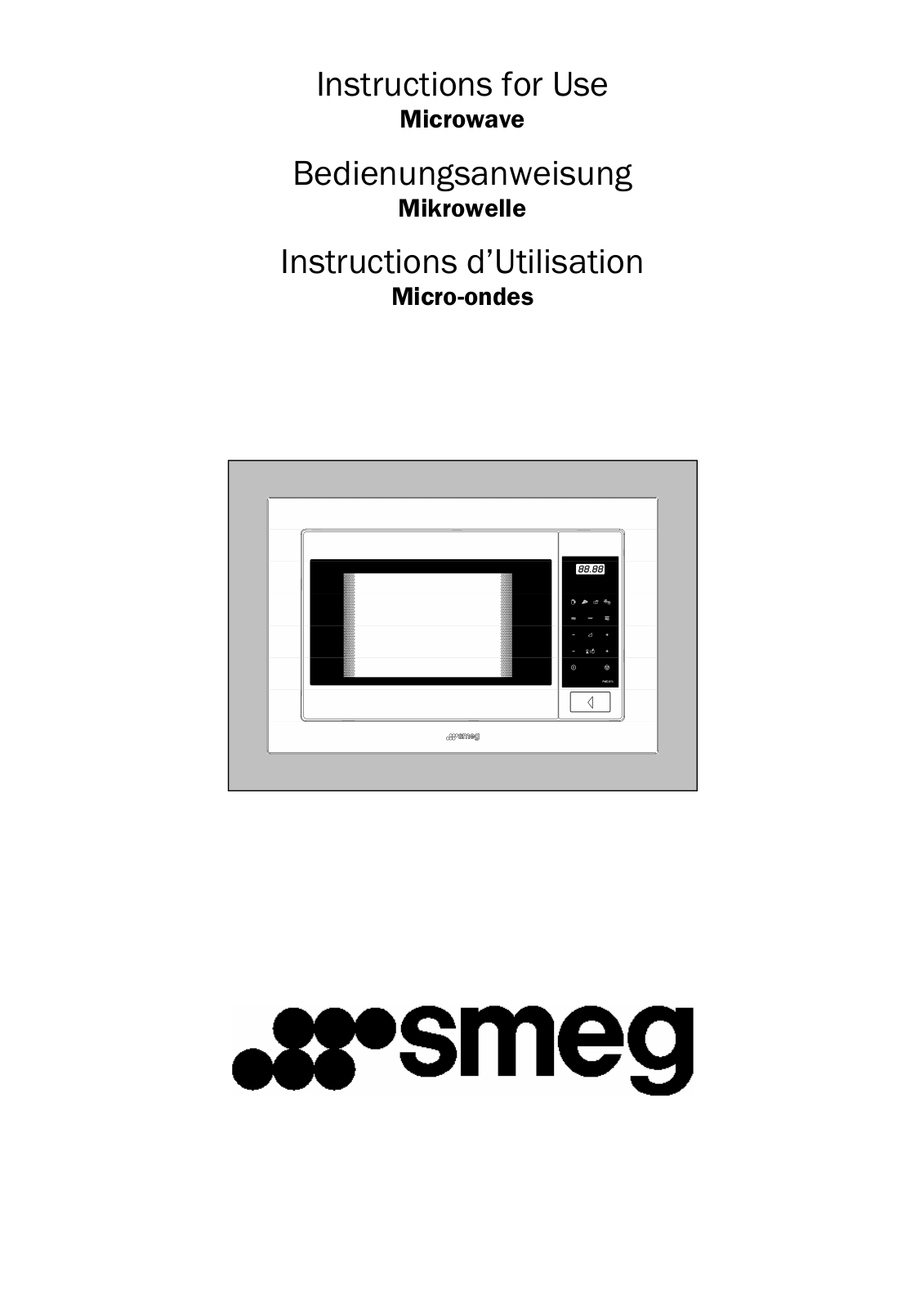 SMEG FME120N User Manual