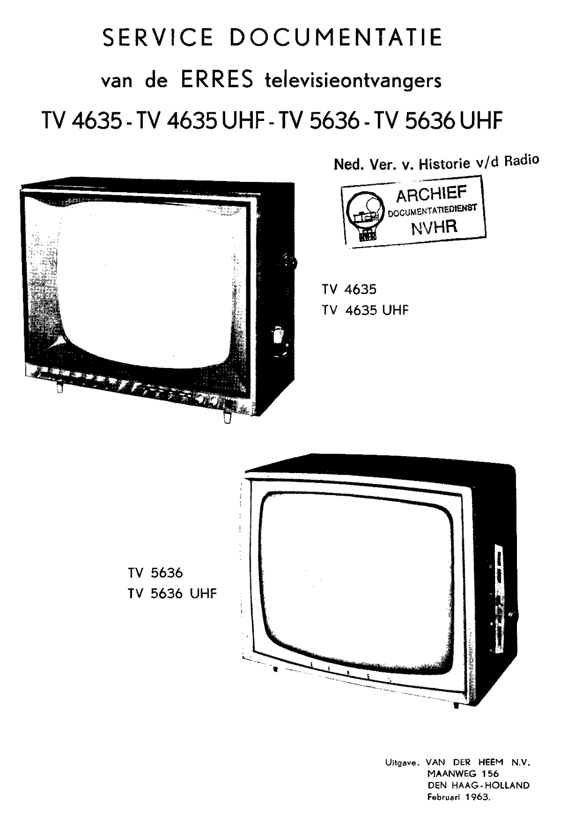 Erres tv4635 schematic