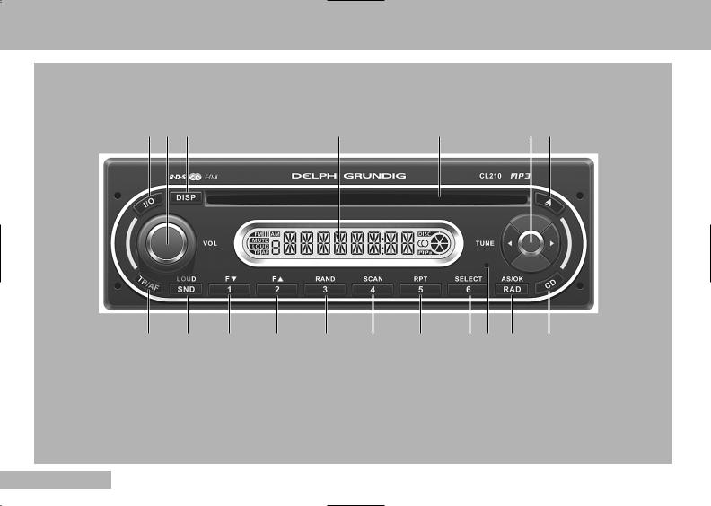 Delphi grundig CL 210 MP3 Manual
