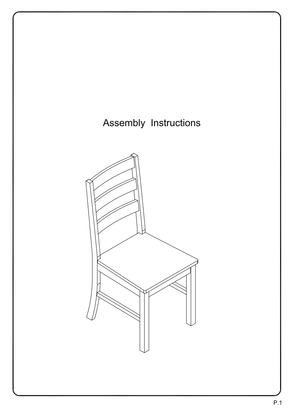 Union Rustic W006773990 Assembly Instructions - ManualMachine.com