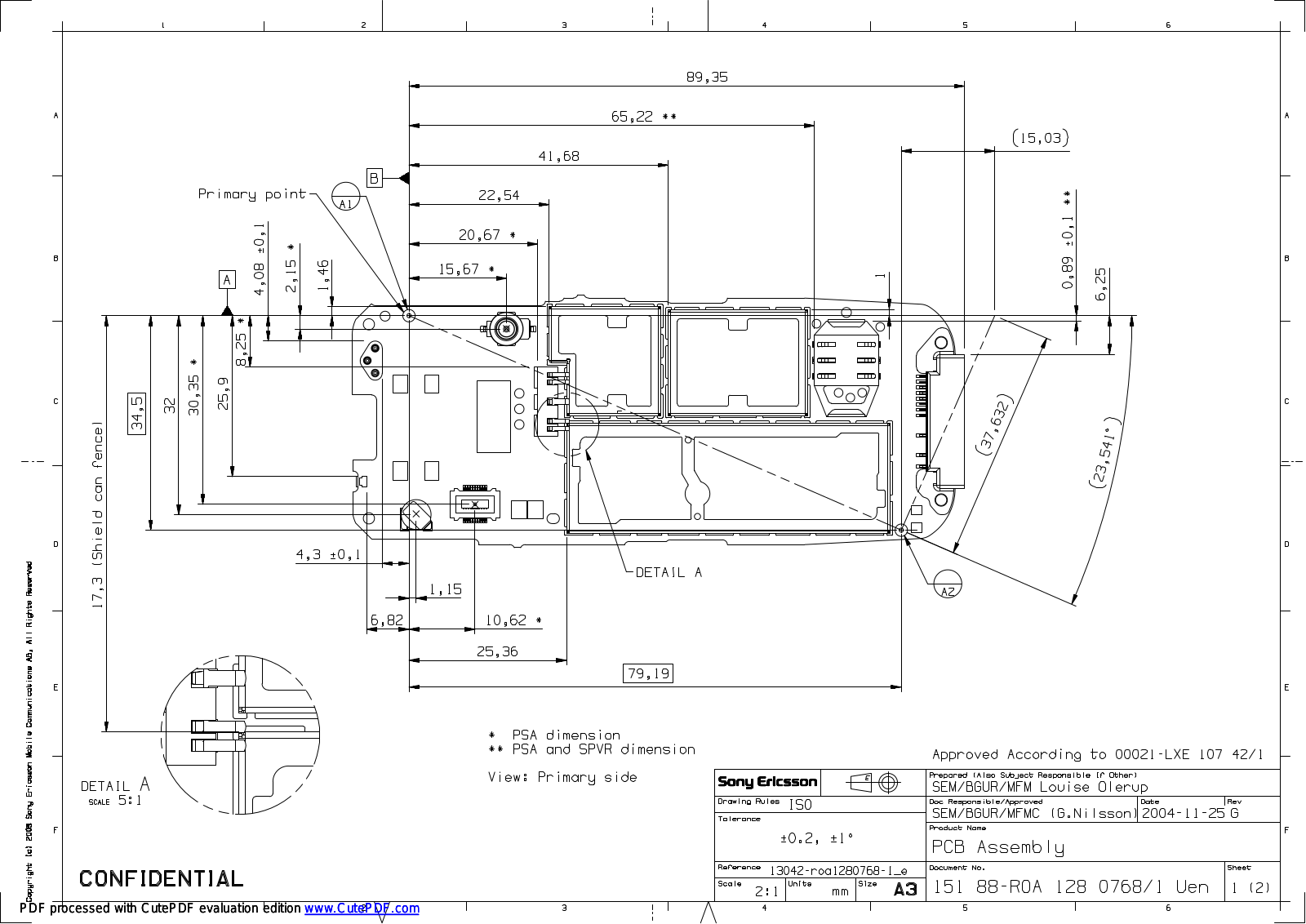 Sony Ericsson K500, K508, F500 Schematics 5