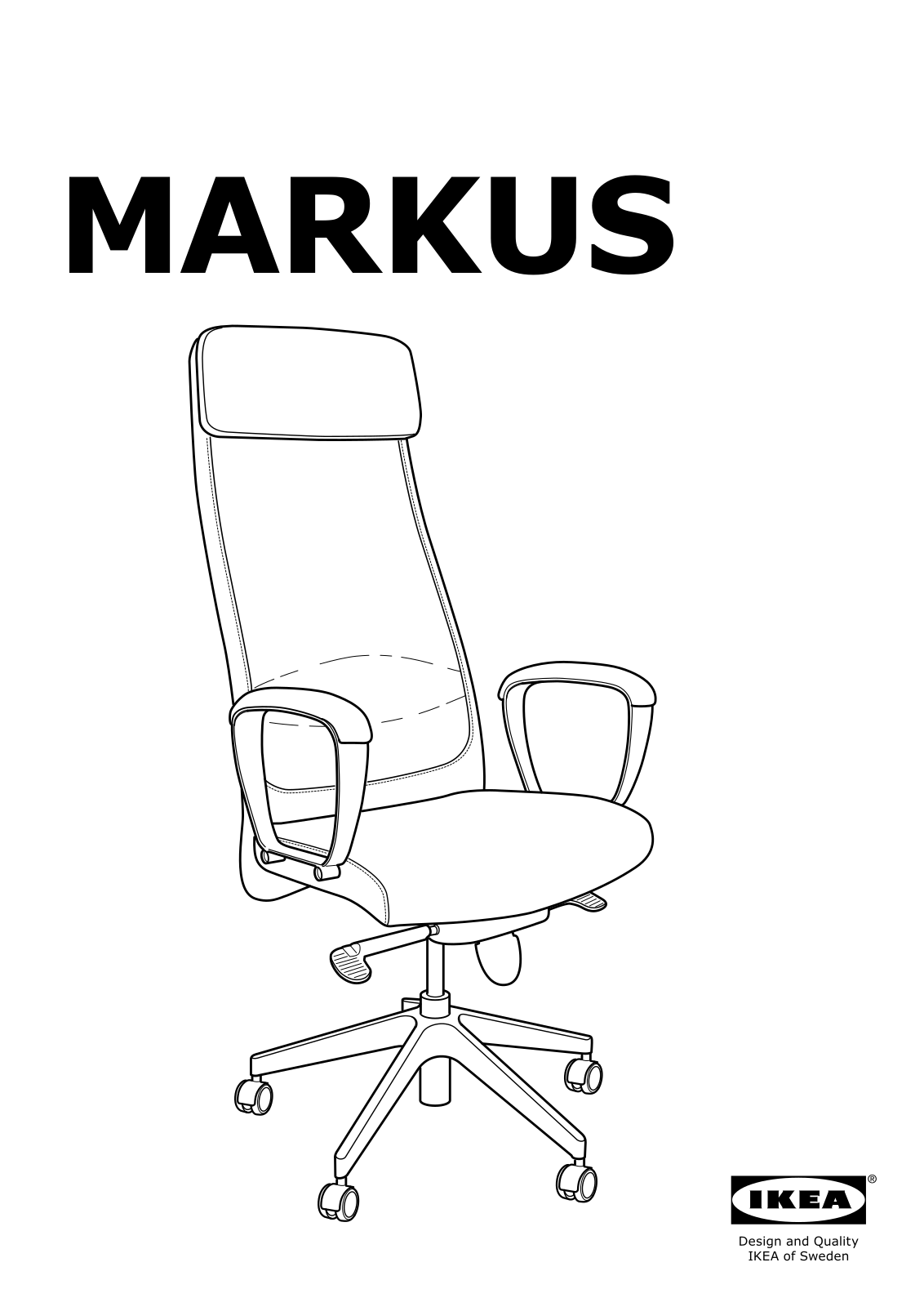 IKEA MARKUS User Manual