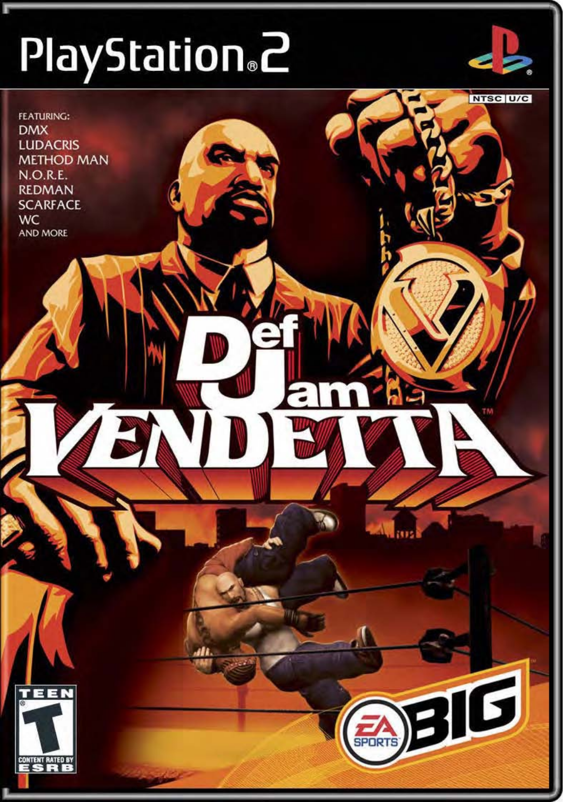 Games PS2 DEF JAM-VENDETTA User Manual