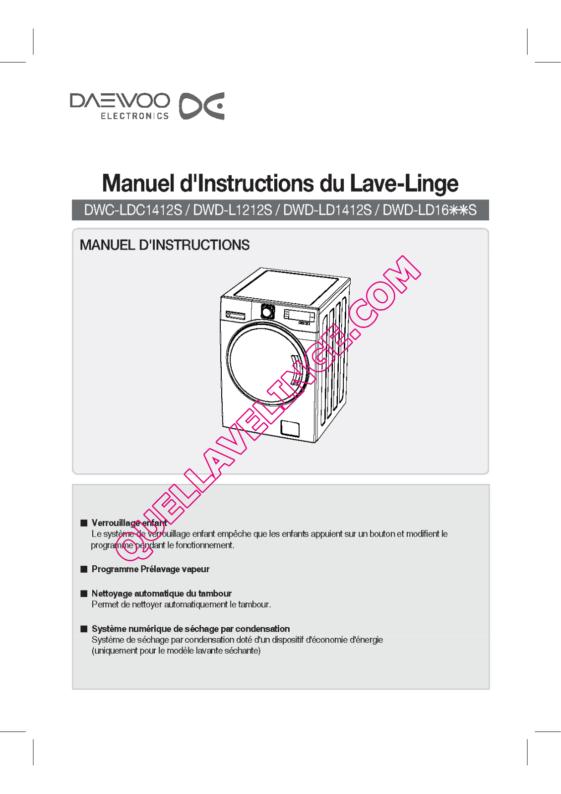 DAEWOO LDC1422S User Manual