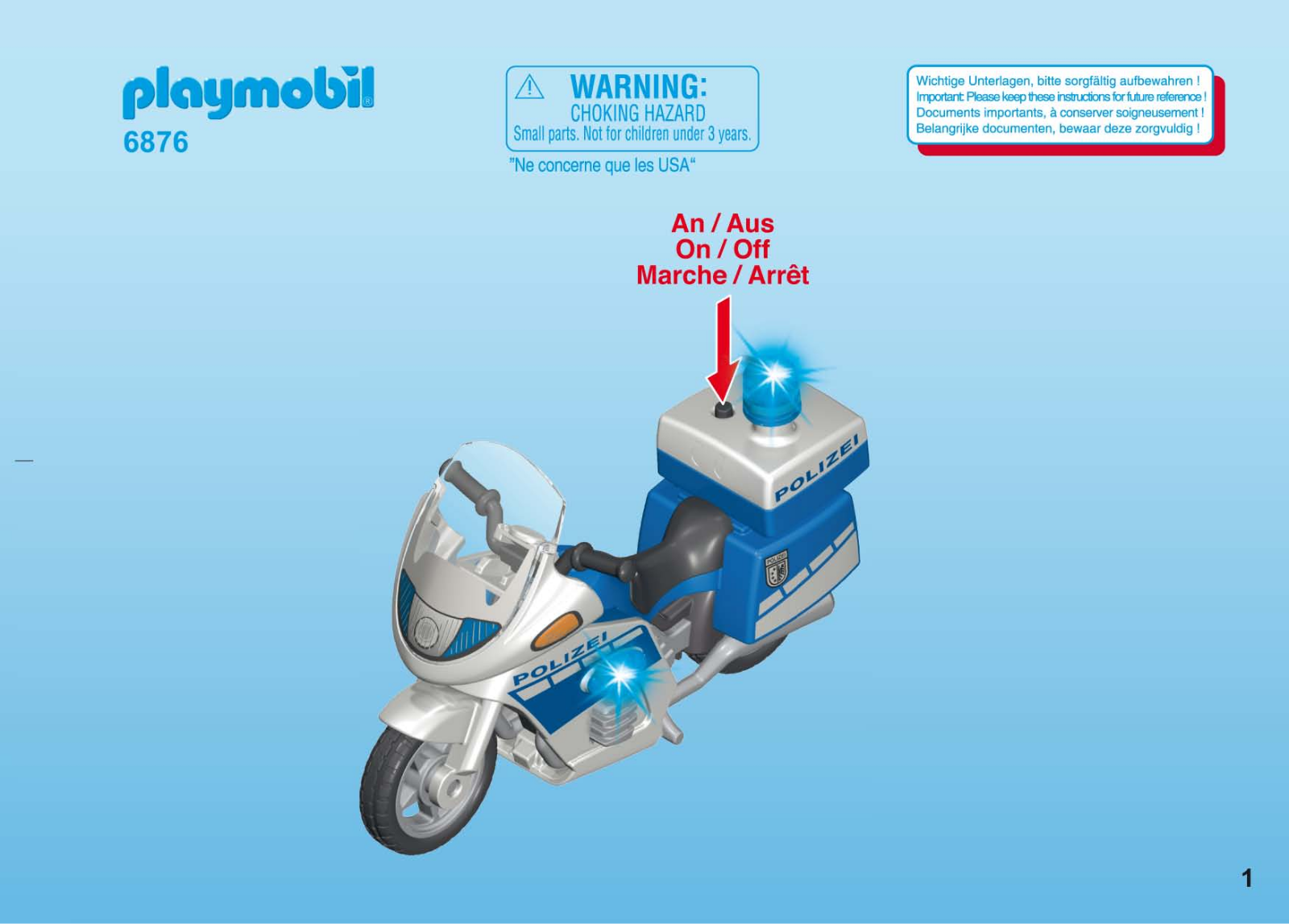 Playmobil 6876 Instructions