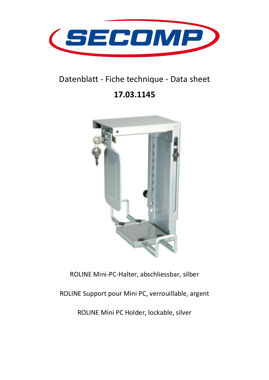 ROLINE 17031145 Datasheet - ManualMachine.com