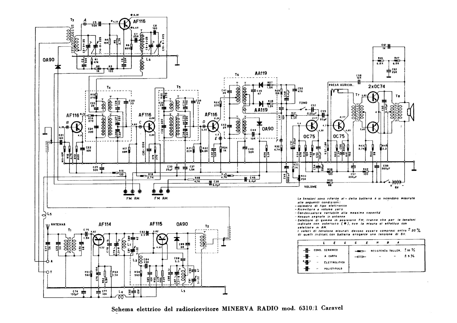 Minerva 6310 1 schematic