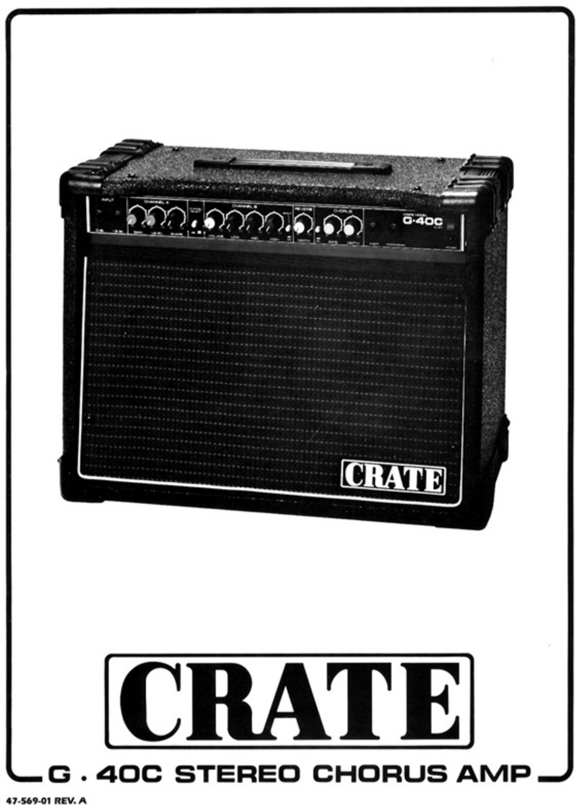 Crate Amplifiers G40C User Manual