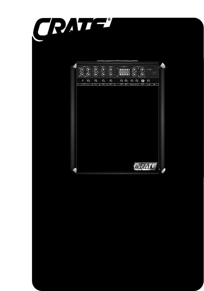 Crate Amplifiers KX-80 User Manual