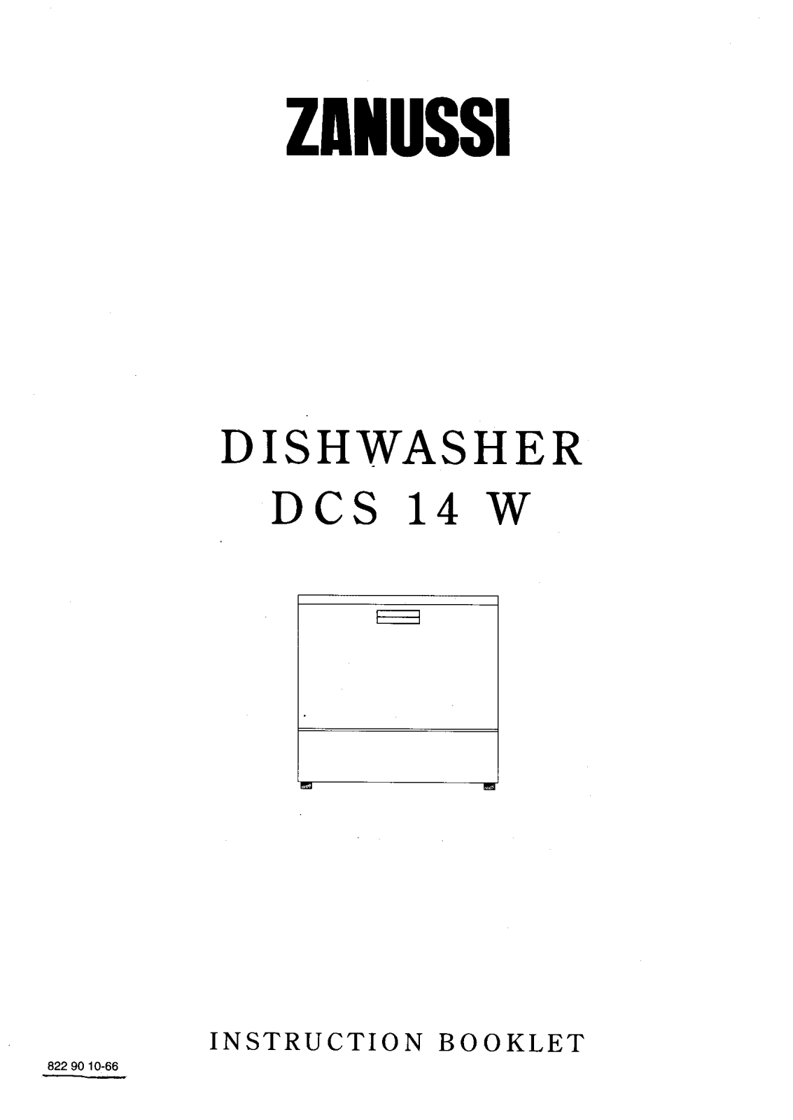 AEG DCS14W User Manual