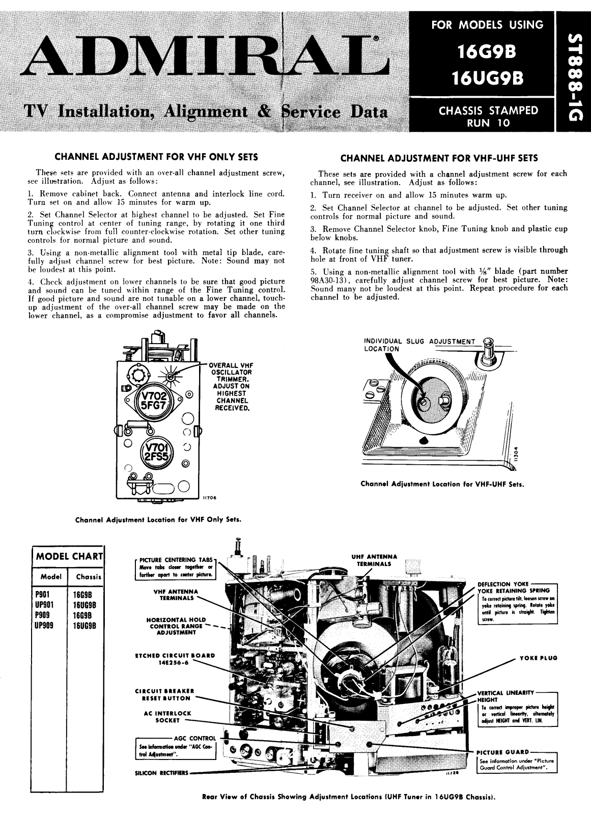 Admiral 16g9b schematic